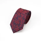 Fashion Skinny Ties Gray Solid Grosgrain Polyester Woven Jacquard Neck Tie Polyester tie