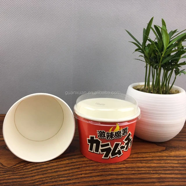 hot goods,red take away bowl,single ball ice cream paper cup