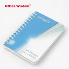 Promotion gift eco-friendly a4 recycled brown kraft paper spiral blank notebook