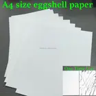 White 1 A4 Paper on Sale Matte White Destructible Vinyl Material 1 Time Use A4 Size Eggshell Paper