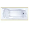 bath tube simple dropin tub acrylic bathtub
