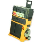 with Drawer Tool Case GD2055 Trolley Storage Boxes with Drawer Plastic Tool Case