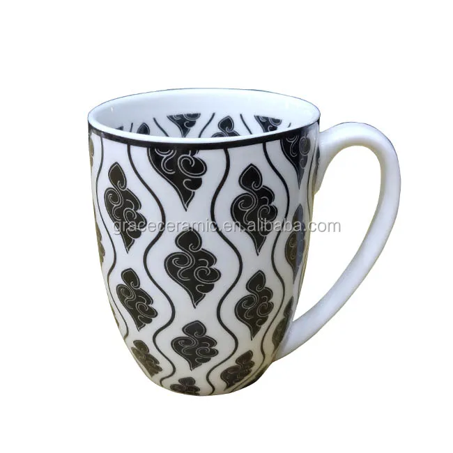 custom shape porcelain ceramic blank sublimation custom mug