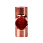 RETEKOOL ASME B16.22 equal tee cxcxc copper pipe nipple fitting