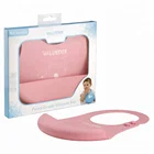 Fashion fancy best waterproof silicone baby bibs wholesale with catcher