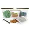 Reusable Silicone Eco Wrap Bag Washable Food Storage Preservation Bag For Food