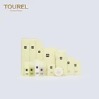 High-level Eco Friendly Hotel Guest Room Supplies Bath Accessory Amenity Set with Stone Paper Style