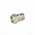 Equal Fitting Pipe Fitting Multilayer Pex Pipe Compression Screw Fitting Coupler