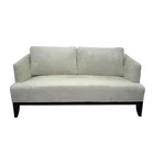 modern hotel lobby furniture velvet fabric sofa