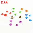 Fashion Brand Laser Custom Logo Plastic Snaps Press Button