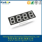digital advertising equipment product P4/P4.72/P7.62 dot matrix program 7 segment led display 4 digit