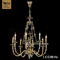 Antique Baroque 8 Lights Spanish Antique