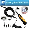 High Definition USB Video Inspection Borescope/ 3M Cable Endoscope Pipe Snake Scope 8.5mm HD Camera 6 LED