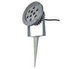 Warm White 9W Led Light Garden Spike Lights