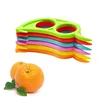 Small Peeling Orange Device Plastic Open Orange Lemon Citrus Fruit Peeler Simple and Practical