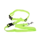 Durable Dog Leash Nylon Multifunctional Hands Free running jogging sport walking gym