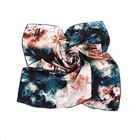 Design Silk Scarf Printed Scarf No MOQ Digital Print Custom Design Silk Scarf