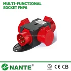 NANTE Industrial Plug and Socket Multi plug socket 5P, 16A, IP44 A15555
