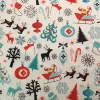 Wholesale Customized printed 100 polyester fabric printed production for Christmas