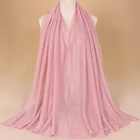Golden thread silk 100% polyester women hijab scarf