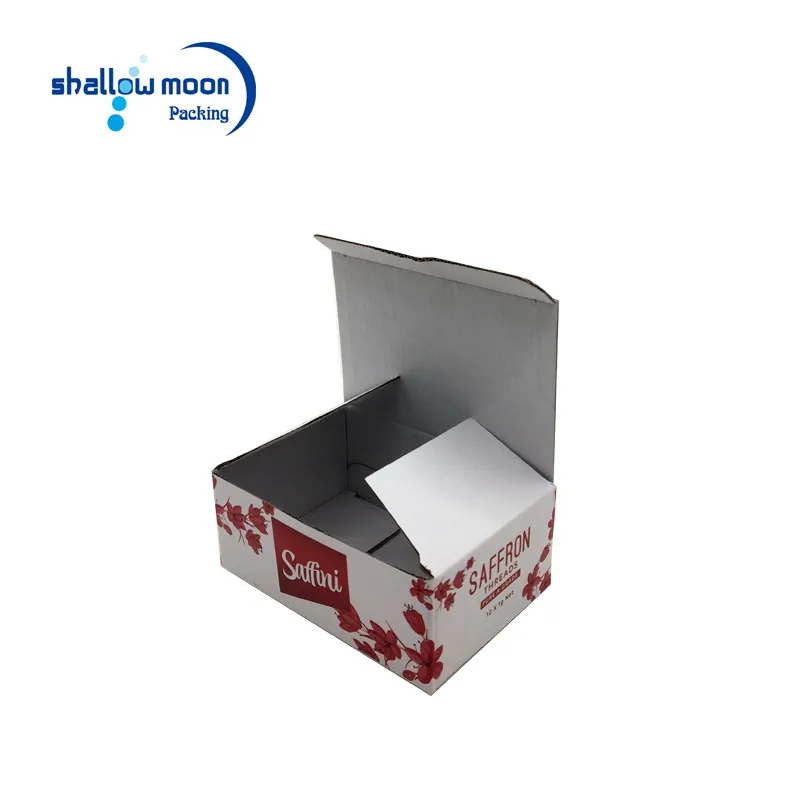 white luxury hight quality cardboard gift box packaging for com