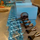 lpg gas cylinder manufacturing machine pass through type shot blasting machine