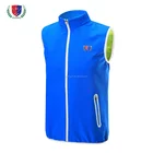 Wholesale logo custom slim fit fleece thermal men's winter vest