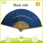 Logo Paper Fan Paperclients' Requirement Both Side Custom Logo Printed Paper Folding Fan