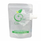 Wholesales Clear Drink Stand Up Ziplock Reusable Food Spout Pouch