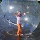 Human water zorb balloon kid size hamster ball inflatable water walking ball