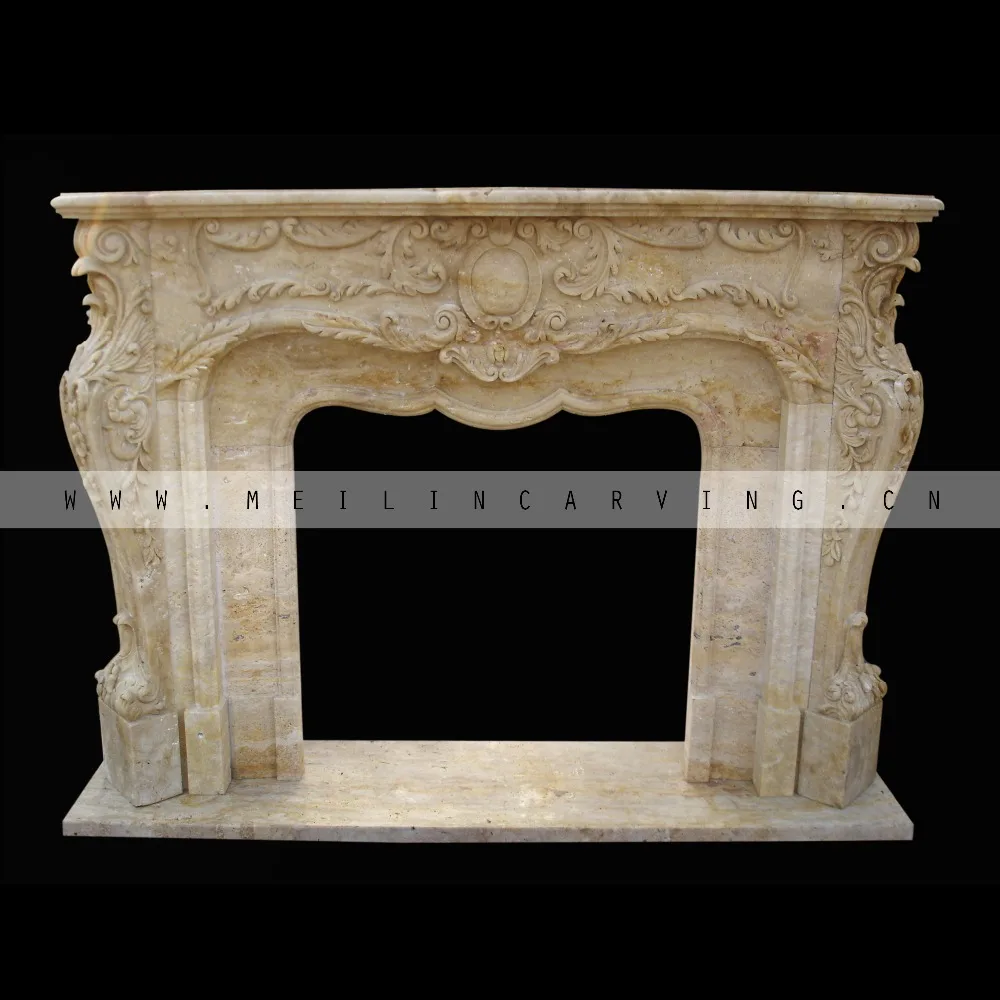 Venta al por mayor chimeneas de madera talladas a mano-Compre online