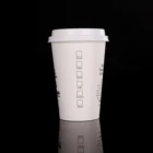 Fashion Brand Printed 14oz hot coffee cup Disposable Paper Cup with logo
