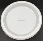 7inch 9inch disposable plastic dinner plate catering tableware