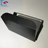 Hot sale customized logo matte black cake cookie food shipping delivery corrugated paper box