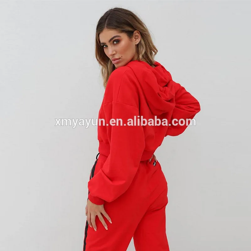 2018 athleisure womens frenulum fashion sport tracksuit