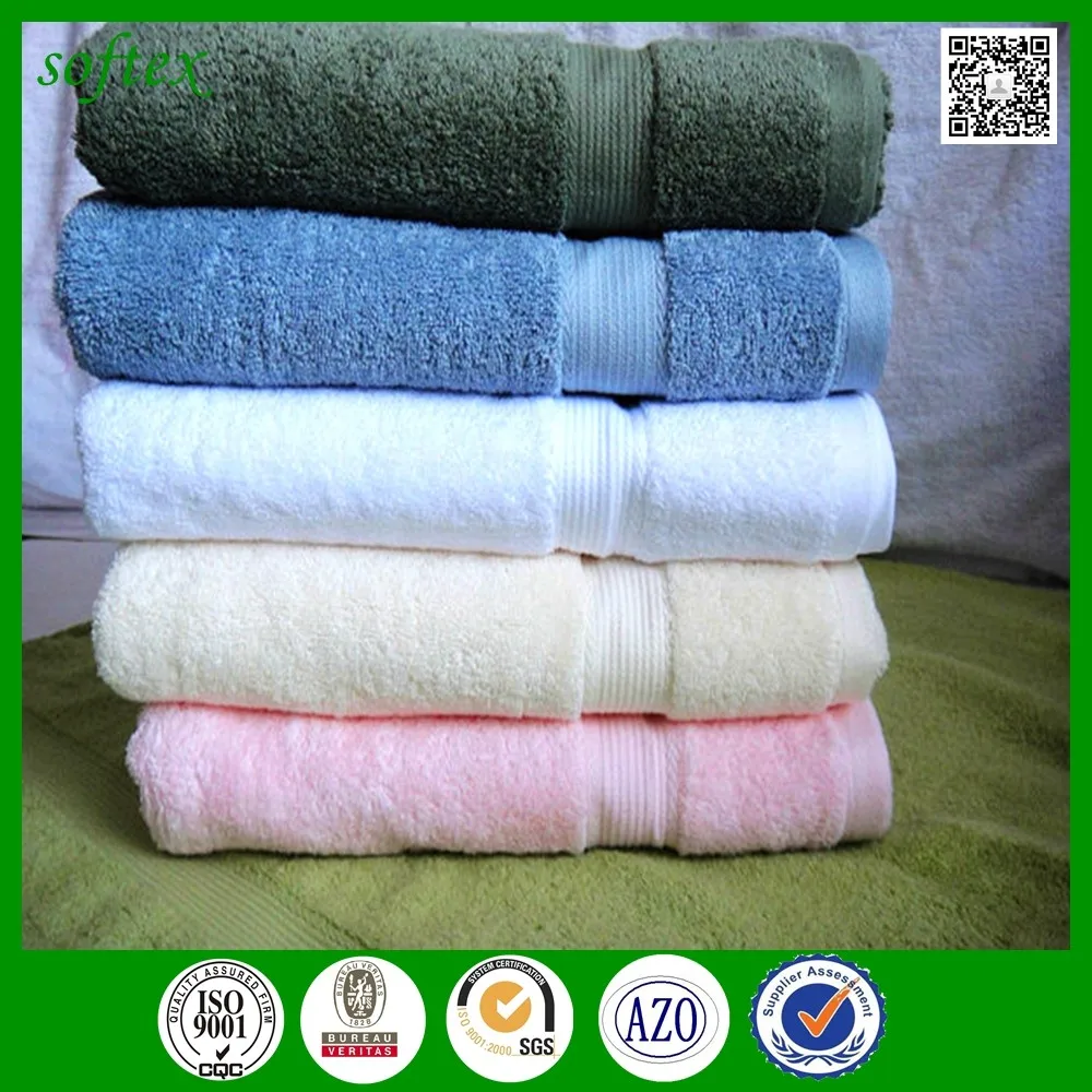 China supply Terry solid colour 100 egyptian cotton 500gsm towel