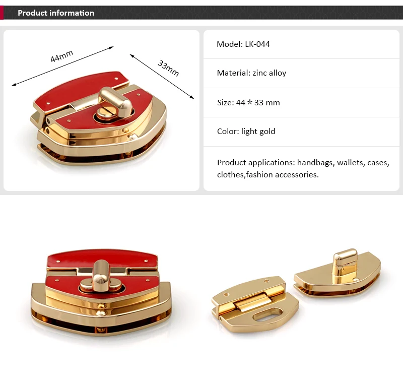 Bag Accessories Twist Lock