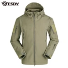 ESDY 23 Colors Hoodie Army Uniform Tactical Soft Shell Jacket Military Hunting Jacket