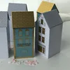 Manufacturer wholesale house shape tin box candy box coffee iron box
