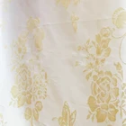 Damask Jacquard Mattress Ticking Fabric With Non-Woven Backing