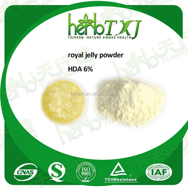 natural 100% lyophilized royal jelly powder in honey