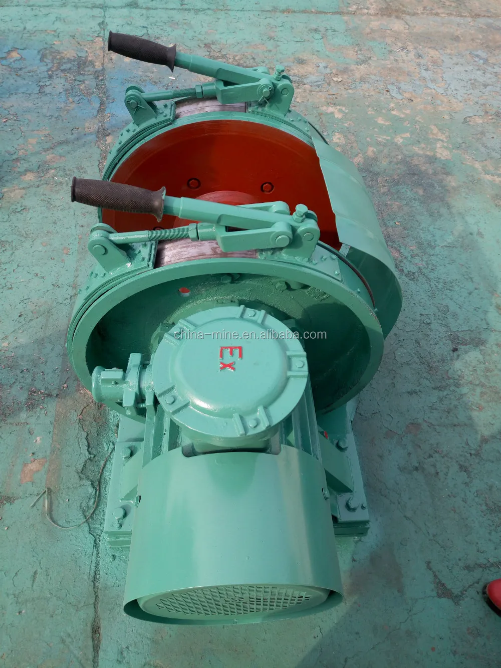 coal mine and construction site used hoist winch