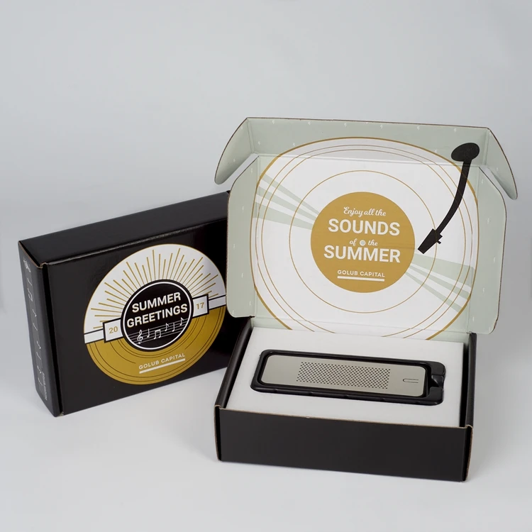 Custom Design Cardboard E-Commerce Boxes - Corrugated Literature Skincare Beauty Products Mailer Box