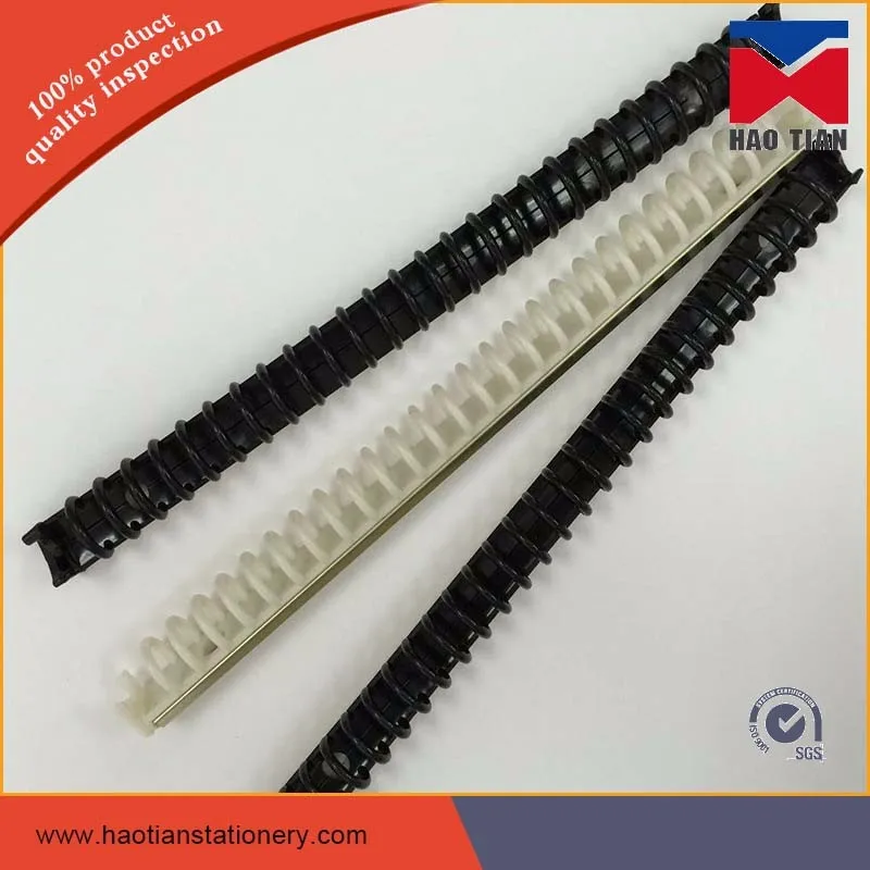 Transparent Plastic Multi 30 Rings Binder Clip/mechanism,Clear Plastic