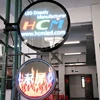 HCM round screen circular oled display / circular tv screen