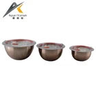 high quality wide edge 0.6mm body thickness air tight mixing bowl set