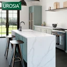 kitchen countertop synthetic quartz solid surface prefab calacatta white quartz countertops with veins
