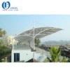 Tensile membrane steel structure for stadium bleacher roofing steel structure
