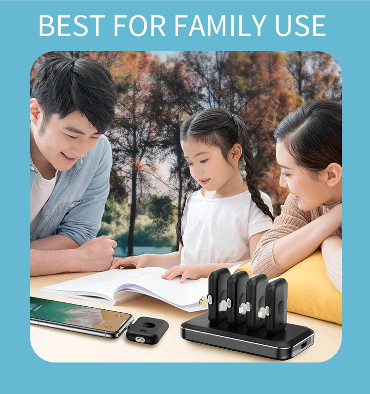 Mini Finger Emergency Power Bank Capsule Portable Charger Mobile 12800Mah 1200Mah Magnetic Power Bank - ANKUX.COM