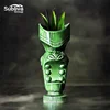 650ml Wholesale ceramic tiki mug tiki bar custom tiki mug